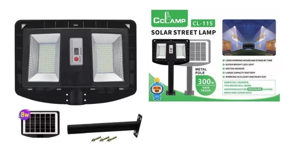 Panel solar con lampara reflectora CL-115