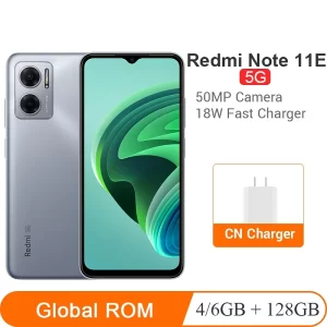 Global ROM Xiaomi Redmi Note 11E 4GB 6GB/8GB 128GB 5000mAh 18W Charge Dimensity 700 50MP Camera 90Hz Display 5G Smartphone